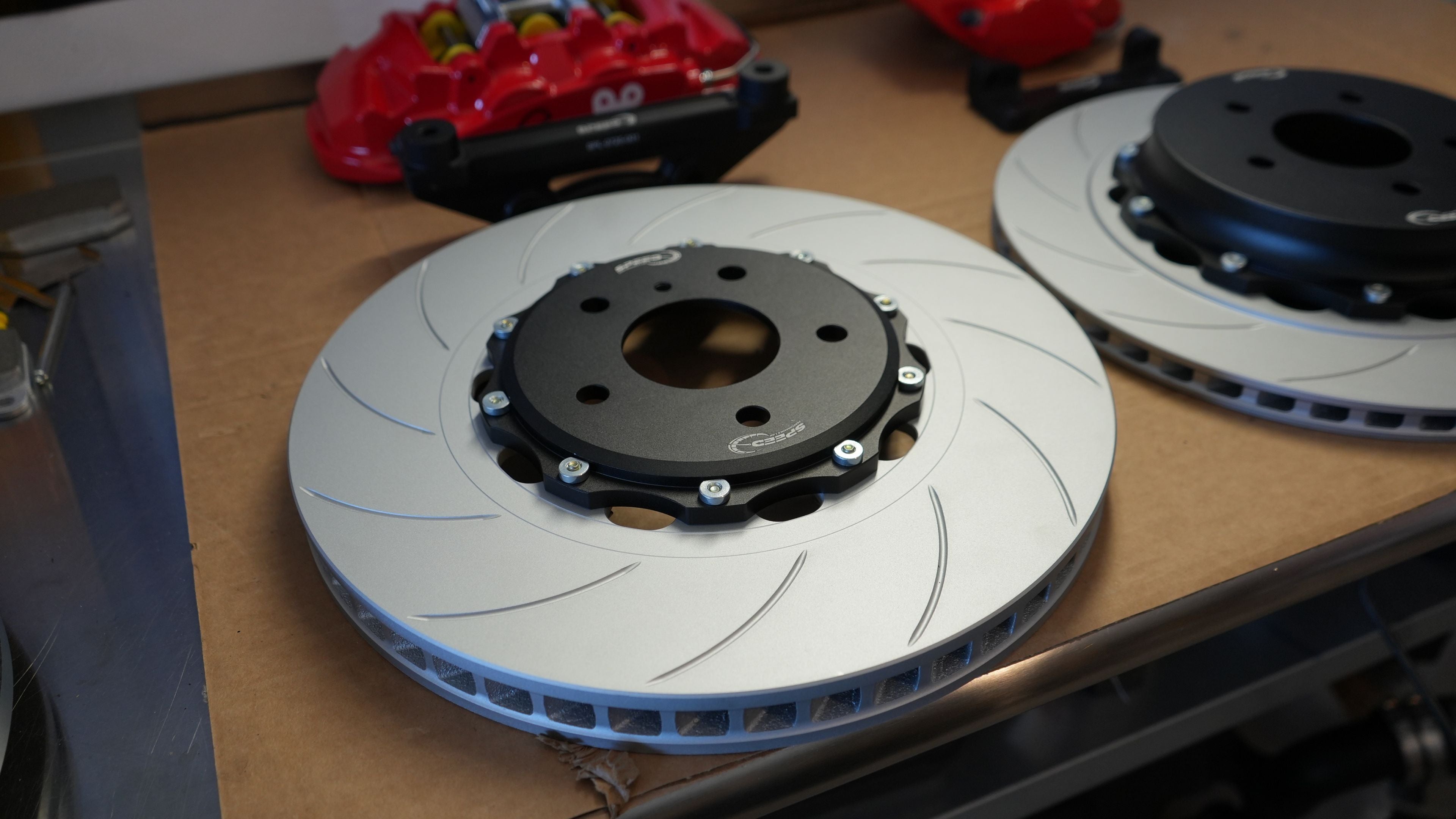 SPL Racing 2-piece semi floating brake rotors Front Pair