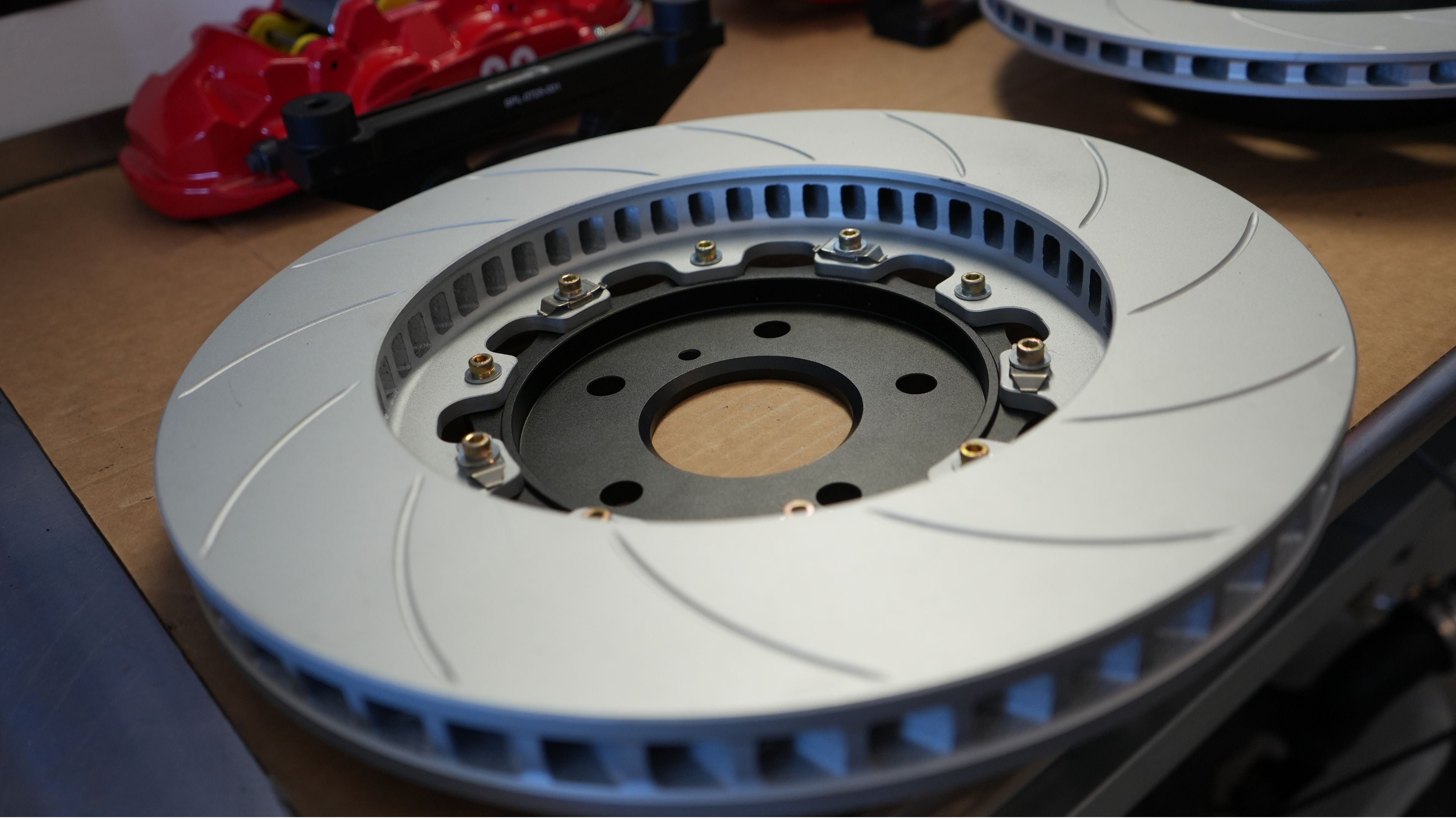 SPL Racing 2-piece semi floating brake rotors Front Pair