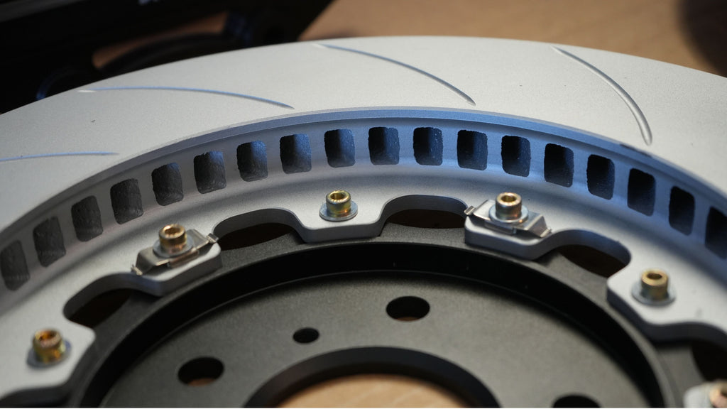 SPL Racing 2-piece semi floating brake rotors Front Pair