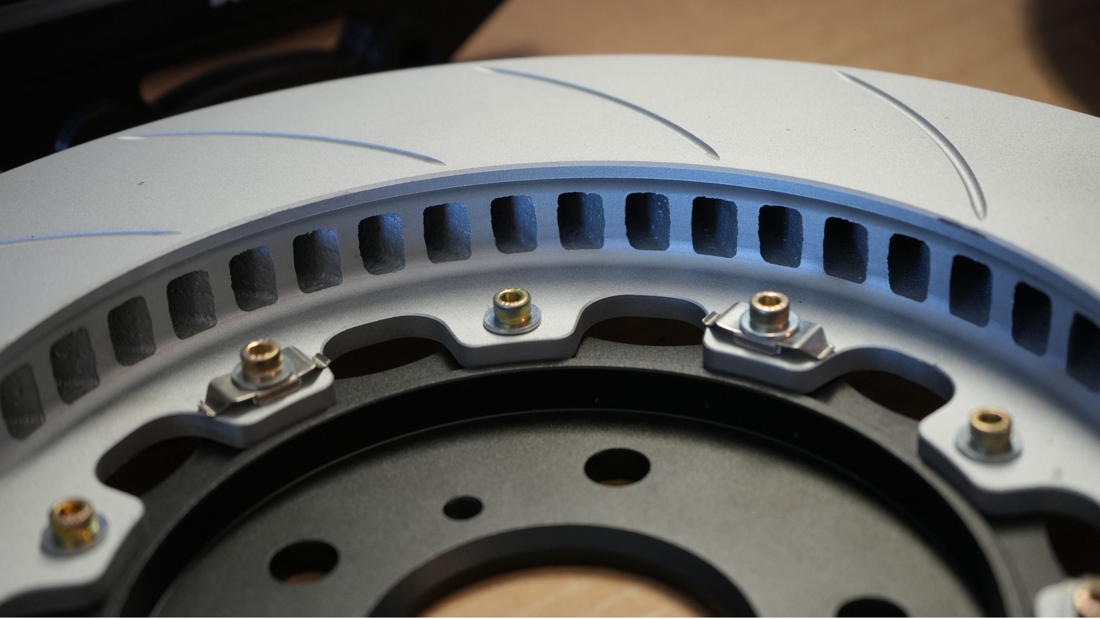 SPL Racing 2-piece semi floating brake rotors Front Pair
