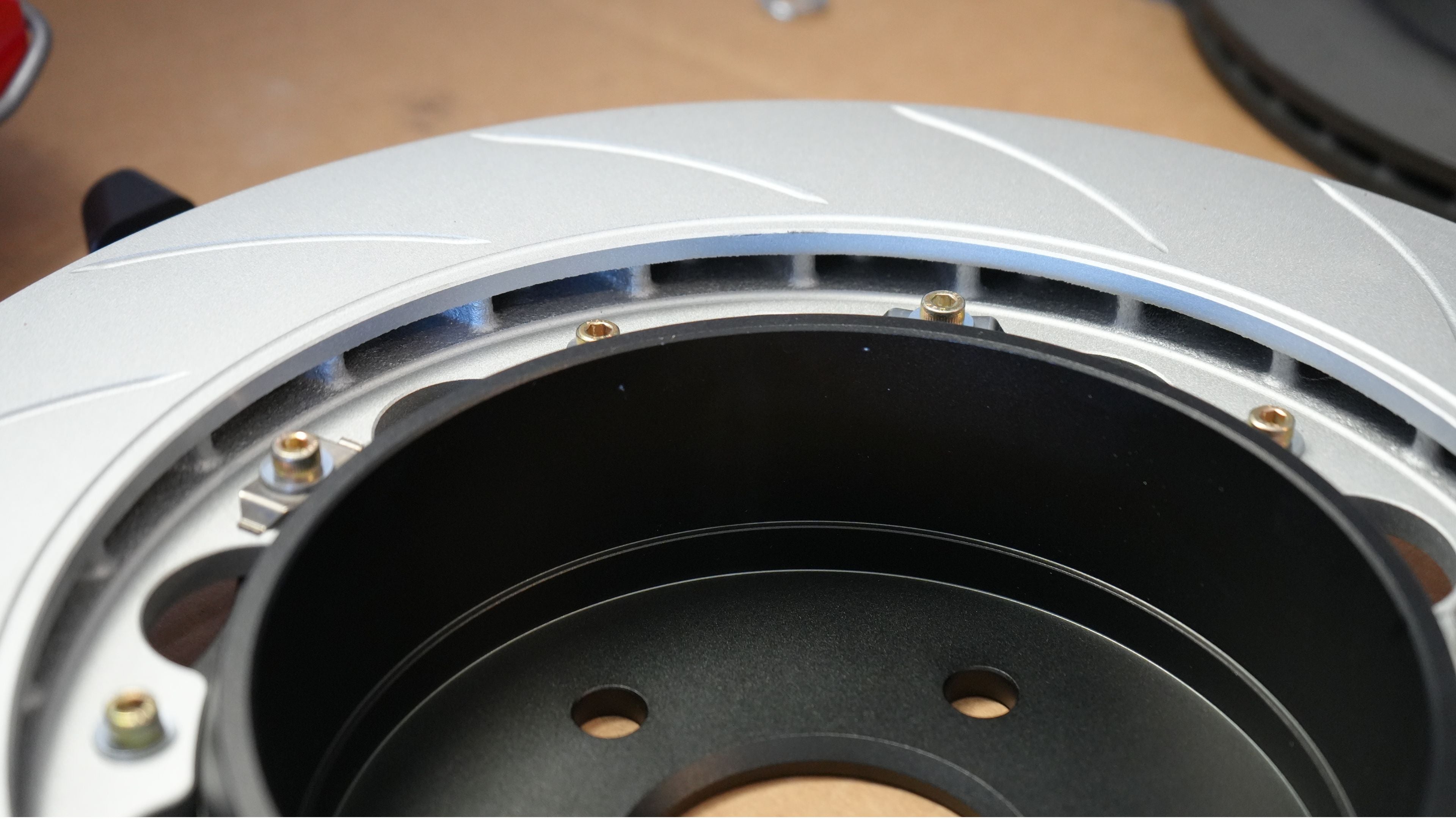 SPL Racing 2-piece semi floating brake rotors Rear Pair